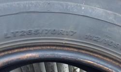 4 matching tires/used great tread!&nbsp;