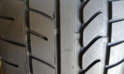 set OF 4 USED TIRES BRIDGESTONE&nbsp;WITH A LOT OF THREAD LEFT ON THEM&nbsp;WILL MOUNT AND BALANCE FOR 220