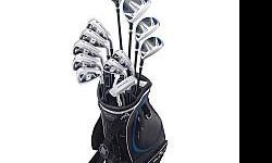 Realize your potential with this deluxe TOMMY ARMOURÂ® Silver Scot 18-piece golf set for men. You'll get choice clubs from TA's popular Silver Scot collection, including fairway and hybrid woods, all essential irons, a steel-shaft putter, and an