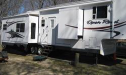 I have for sale a 2005( bought new in 2006) This was Pilgrims top of the line trailer,&nbsp;38ft fifth wheel trailer, Open Road 389RLS-5 triple axle,torsion ride suspension, Corian hard surface counter tops double sink, surround sound stereo sys, celing