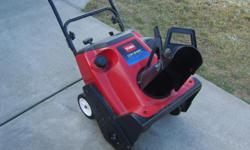 snowthrower is in great running condition