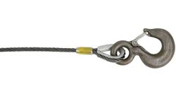 Looking for a new tow cable & hook? Diversified stocks a wide variety of tow cables & hooks for the transport & towing industries. This cable & hook shown here is an 3/8" X 50' assembly starting @ $50.00. Pricing varies from cable size and hook style so