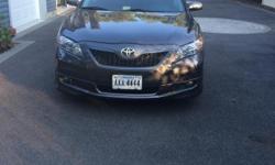 2009 Camry, gray color,108k miles, auto, 4 cylinder, SE, alloy wheels, new tires, ac, cd changer, jbl sound, black interior, sunroof, power mirrors, power windows, power steering. Excellent on gas. Excellent condition asking $9900 OBO. Contact