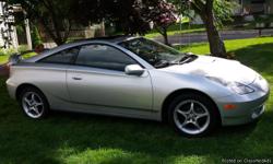 This is a rare beauty! This 1 Owner Toyota Celica GTS is very well maintained! Only 59,500 Original Miles! This Celica GTS Hatchback is well equipped with: 1.8L 4 Cyl VVTL-I Engine (180HP), 6-Speed Manual Transmission, Leather Seating, Power Sunroof,