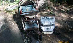 gracocarseat stroller and three bases for 100