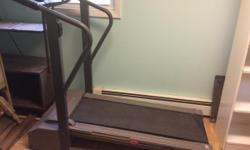 Weslo Cadence Treadmill. Used very little. It has a heart rate monitor and timer. Excellent condition!