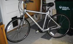 20", 21 speed, silver color.&nbsp; Comes with owners manual, CD included. Will be waranteed in new owner's name.&nbsp;&nbsp;Never been ridden. &nbsp;You gotta see this one.&nbsp; List price $419.&nbsp;