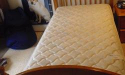 Twin size BeautyRest Matress: one owner, no pets- smoke free home. Always covered, excellent condition, measures 36" wide, by 6' long. Does not include boxspring or flatboard, makes for a quick replacement.
$50, OBO; cash only, please. Buyer assumes own