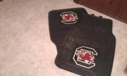 TWO GAMECOCK FLOORMATS. STILL LIKE NEW $30.00 FIRM CASH NO CHECK PS OR TEX 864-356-4339