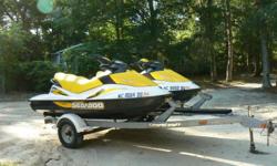 Complete package for fun filled days in the water for the whole family. Two 3 Seater Seadoo GTI 130hp 4 TEC Jet Skis. One ski has 133 hours on it and the other has 129 hours on it. Each ski comes with: Brand New Battery, Seadoo Cover, Owner's Manual, Fire