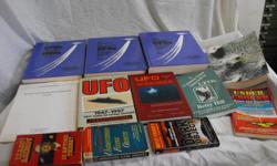 Unidentified Flying Objects, UFO, Abduction, Many Titles. Telephone number: (405) 3 zero 1 - 9086
Titles Include:
1. UFO's in the 1980's, The UFO Encyclopedia Volume 1, by Jerome Clark
2. The Emergence of a Phenomenon: UFOs from the Beginning through