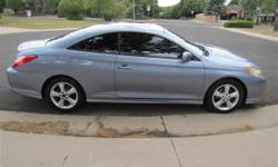 Make: &nbsp;Toyota
Model: &nbsp;Solara
Year: &nbsp;2004
Body Style: &nbsp;Coupe
Exterior Color: Blue
Interior Color: Gray
Doors: Two Door
Vehicle Condition: Excellent
&nbsp;
Price: $7,000
Mileage:125,000 mi
Fuel: Gasoline
Engine: 6 Cylinder
Transmission: