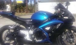I currently have a 2007 Suzuki Gsx-R 600 for sale. This bike is a two owner bike that was owned by a military service member and was used as a commuter bike. It has 8600 miles on it, is all stock with the exception of a tinted windshield, frame sliders