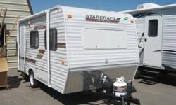 May as well be new!&nbsp; Traded it in on a toyhauler.&nbsp;&nbsp;
Sleep up to 5 people & tow this RV with about anything. Minivan, jeep, bicycle- well- maybe not anything.
Fridge, a/c, Awning
Call or text me @ 208.881.3036
Please leave a message!
Click
