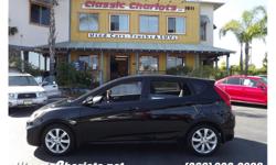 USED 2013 HYUNDAI ACCENT SE HATCHBACK WITH LOW MILES, IPOD READY, ONE PRIOR OWNER & CLEAN VEHICLE HISTORY REPORT Ride comfortably with AM/FM/CD stereo, air conditioning, power locks, windows and mirrors plus cruise control. Drive safely with 4-wheel