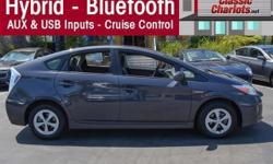 1 Owner Clean CarFax Report ? AUX & USB Audio Input ? Bluetooth ? SUPER LOW MILES ? Serviced and ready to use and enjoy!
Come test drive this excellent used 2013 Toyota Prius at Classic Chariots today!&nbsp;Just ask&nbsp;for Stock # 13429