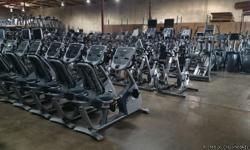 We are a wholesale used commercial fitness equipment dealer. We have treadmills, ellipticals, exercise bikes and strength machines from brands such as Precor, Technogym, Life Fitness, Star Trac, Hammer Strength and more. Even though we generally sell in