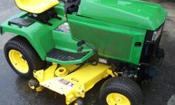 I have a john deere 425 for parts .email with needs pattonacres@msn.com or our web site www.pattonacres.com