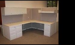 We at Green Office Furniture Finders buy and sell used and refurbished modular furniture CUBICLES and Case Goods Furniture, Desks, Chairs, Filing Cabinets, etc. We have a large network of used office furniture dealers across the country we work with to