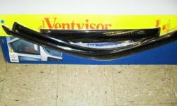 For sale a Ventvisor # 94233. These will fit a 1997 or 1998 Ford Expedition. These are new and in the package.
This set of smoke colored Visors make it easy to get fresh air into the vehicle while keeping out the rain and snow.
They are also easy to
