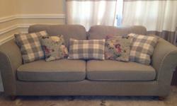 Selling a very nice couch and love seat for sale.&nbsp; Moss green couch with lots of extra pillows for lounging.&nbsp; Asking 300 for both or best offer.&nbsp; Please email bheusinger@yahoo.com for pictures.&nbsp; Thanks for looking.