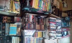 I have 765 movies with jackets of Kids Movies,Drama,Comedy,Suspense,Horror and 100 factory recorded tapes without jackets of Kids Movies,Drama,Comedy,Suspense,Horror also 300 recored movies Kids Movies,Drama,Comedy,Suspense,Horror. I am looking for