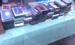 GOT 100 VHS TAPES ASKING $3 A PIECE !