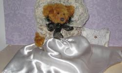 I make beautiful gowns for teddy bears to support our non profit work to feed orphans and street kids, which we have been doing for over five years.
I'm showing some samples of my sold teddy bears, but if you email me I will send pictures of my adoption