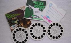 View-Master The Green Hornet ?Programmed for Death?
1966, Packet No. B 488
contains: outer envelope (VG-EX, tear on left flap lower), story booklet, 3 reels with sleeve
$22.00