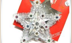Vintage Tinsel Star Tree Topper
click picture to enlarge
click picture to enlarge
click picture to enlarge
click picture to enlarge
click picture to enlarge
Respond to this ad
Avoid scams and fraud
Signs of fraud: wire transfer, money orders, cashier