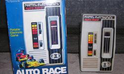 VINTAGE ELECTRONIC GAME ? AUTO RACE with Box
Pre-Owned
Great Condition ? and it works
Mattel Electronics 1976
These were the days when electronic games were emerging onto the world and it?s amazing how far we have come and how fast. This was my favorite