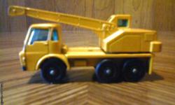Vintage Matchbox/Lesney Dodge Crane Truck in excellent condition. i also have others like this. For more info please call 1-207-337-0443. Thank You.