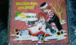 This is for a Raggedy Ann & Andy Lunch Box ( Mint Condition ) a Raggedy Ann & Andy Radio, also a Raggedy Ann & Andy Crib Mobile and 6 Raggedy Ann & Andy Books! Please feel free to make offer on 1 or all. ( Text 817-696-5156 ) Thanks