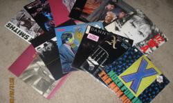 I have many records for sale; mostly 70's and 80's new wave.&nbsp;&nbsp; Most are in near mint condition with the original shrink wrap still on.&nbsp;I have about 115&nbsp;lp records.&nbsp; &nbsp;$3.00/ea or&nbsp; $200.00 takes all or&nbsp;best