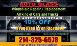 Free Mobile Auto Glass Replacement service in Dallas TX Call: 214-325-6578 for a Free Quote, Free Estimate and Free Mobile service in our coverage area of Dallas Fort Worth, we offer: Cracked Windshield Replacement, Dallas Auto Glass Fix, Free Quote, Free