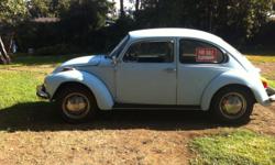 Powder blue VW, runs great, great on gas, great transportation car. Priced to sell.
