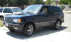 HAVE 2001 RANGE ROVER HSE TOP OF THE LINE MODEL 77K JUST SERVICED AT RANGE ROVER ($1100) IN BEAUTIFUL COND TO TRADE FOR MOTORHOME EVEN OR CASH DIFF HAVE CLEAR TITLE TO RANGE ROVER VERY CLEAN LOADED INCL 4WD MOON ROOF FULL LEATHER ECT THIS MODEL SELLS FOR