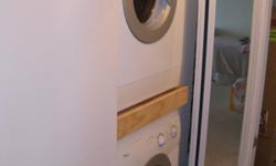 FOUR YEARS OLD WHIRLPOOL WASHER AND DRYER IN VERY GOOD CONDITION.