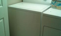 Matching Kenmore washer and dryer for sale. Excellent condition.