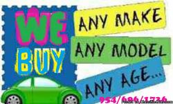 We Buy Used cars, trucks or Vans Any make Any model
If you have NO running car, truck or van *Junk it with us WE BUY JUNK
Call today get paid today //