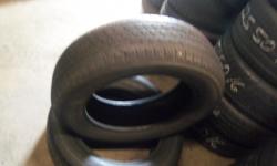WE HAVE TWO USED BRIDGESTONE TIRES 225-60-17 W/ 60% TREAD ON THEM FOR $40 EACH...
***Get a free alignment check with the purchase of new/used tires****