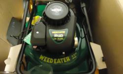 This Weed Eater 22'' 500 Series Side Discharge Mulching Push Mower is great for your mowing needs! Delivers reliable power with its Briggs & Stratton engine.
22'' inch cutting width
Engine: 500 Series 158cc Briggs & Stratton/5.00 ft. lbs. Gross Torque