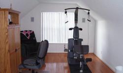 Weider Platinum Plus Exercise Machine has magnetic resistance for the weights with additional attachments. &nbsp;Asking 250.00 or will trade for a treadmill. &nbsp;Never been used.&nbsp; Please call -- only if interested. Ask for Bill