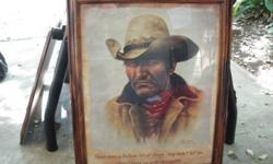 Old Cowboy Picture-$15
Cowboy with puppy-$15
Old door made into a hat rack with mirror-$40.00
Glass western print cutting board-$10
Cowboy 10 Commandments-$20