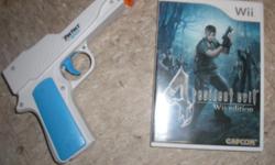 I have left the 4 RESIDENT EVIL GAME used in great shape looks new, also have a perfect shot gun for Wii to be sold as a package deal for the above price. Any questions email or call 253-426-9170.
Thanks
Chad