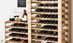 Williams Sonoma Swedish Wood Shelving Wine Racks - Solid White Pine - 126 Bottle Set - We have two sets - Dimensions: 32" x 13" x 69" High - Never been used - Unassembled (We over ordered!)
Retails for $299 per set - Our price: $150 for one set or $225