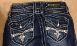 3 Pair of Rock Revivals (Size 24-25)
1 Pair Miss Me (Dark Wash, Tag Says Size 23, but they fit like a 24/25 easily.)
1 Pair Big Star Sweet Size 25
1 Brand New Pair of Daytrip Aquarius Size 24 from The Buckle, disrtressed. &nbsp;
Local buyers only please.