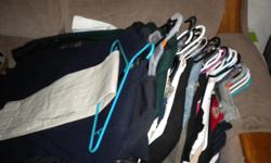 I'M SELLING WOMENS CLOTHES BRAND NAMES. NEW AND LIKE NEW USED CLOTHES FROM DRESS, BELTS, PURSES, BLAZERS, TOP,HATS, ECT.
