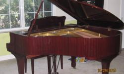 5' 8" Yamaha baby grand in high-gloss burgundy, with bench. &nbsp;Concert model, in excellent condition, for
professional and home use. &nbsp;Located in Citrus County, Florida. &nbsp;Call 302-528-4311 to see and test.
&nbsp;