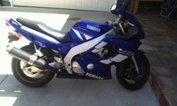 Yamaha YZF600-(Thunderbird) year 2000
Only Owner, 14K miles (I changed the engine 4 years ago) so the odometer displays 59K miles.
$2800
&nbsp;
&nbsp;
